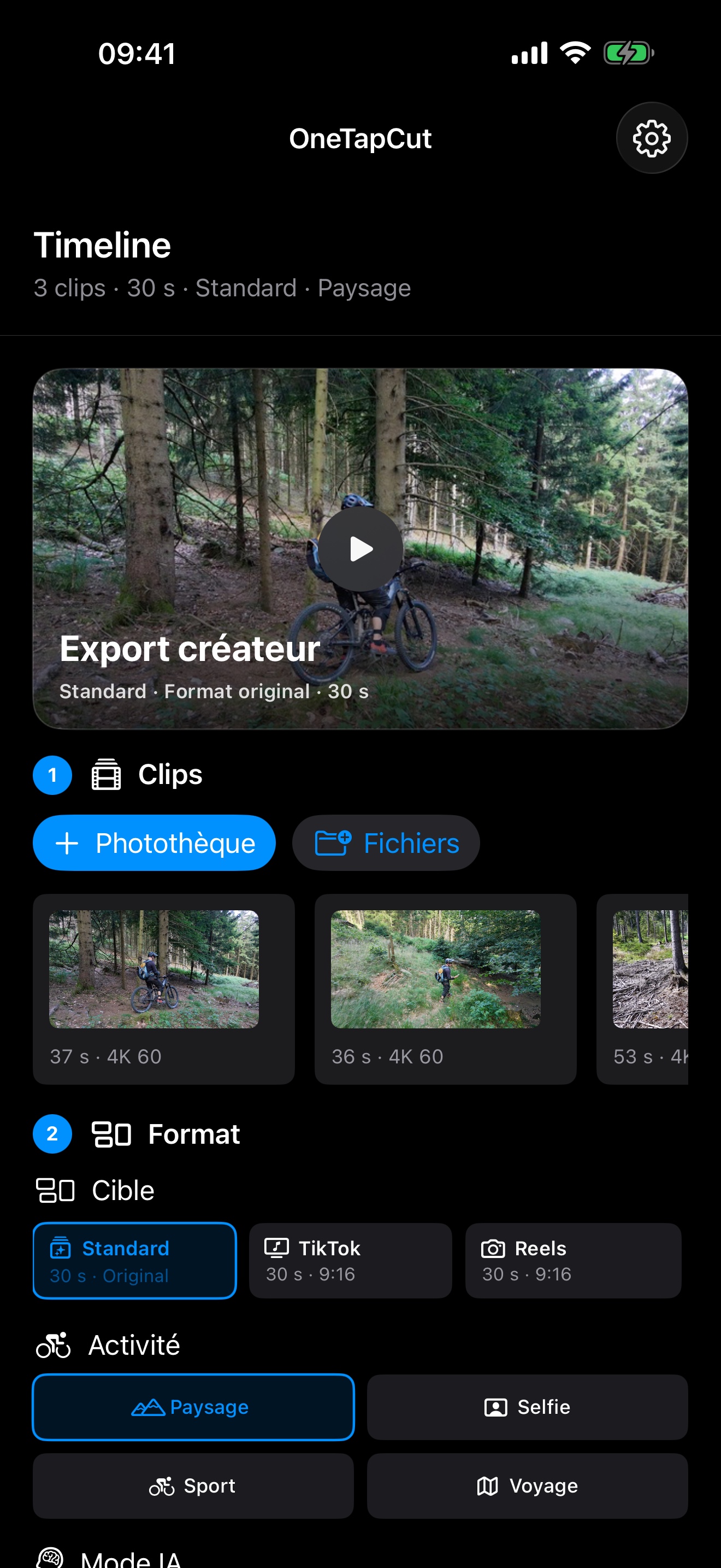 OneTapCut Creator screenshot